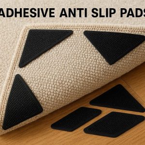 Adhesive Anti Slip Pads for Rugs and Carpets