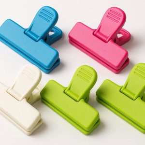 Strong Plastic Food Bag Clips for Snacks and Cereal