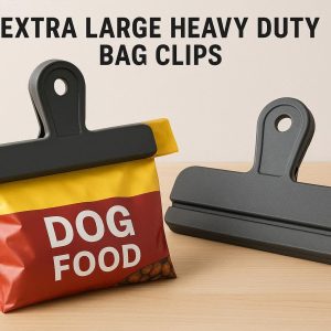 Extra Large Heavy Duty Bag Clips for Pet Food and Bulk Items