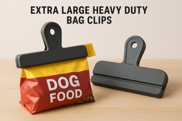 Extra Large Heavy Duty Bag Clips for Pet Food and Bulk Items