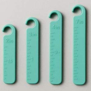 Silicone Reusable Bag Clips with Measurement Marks